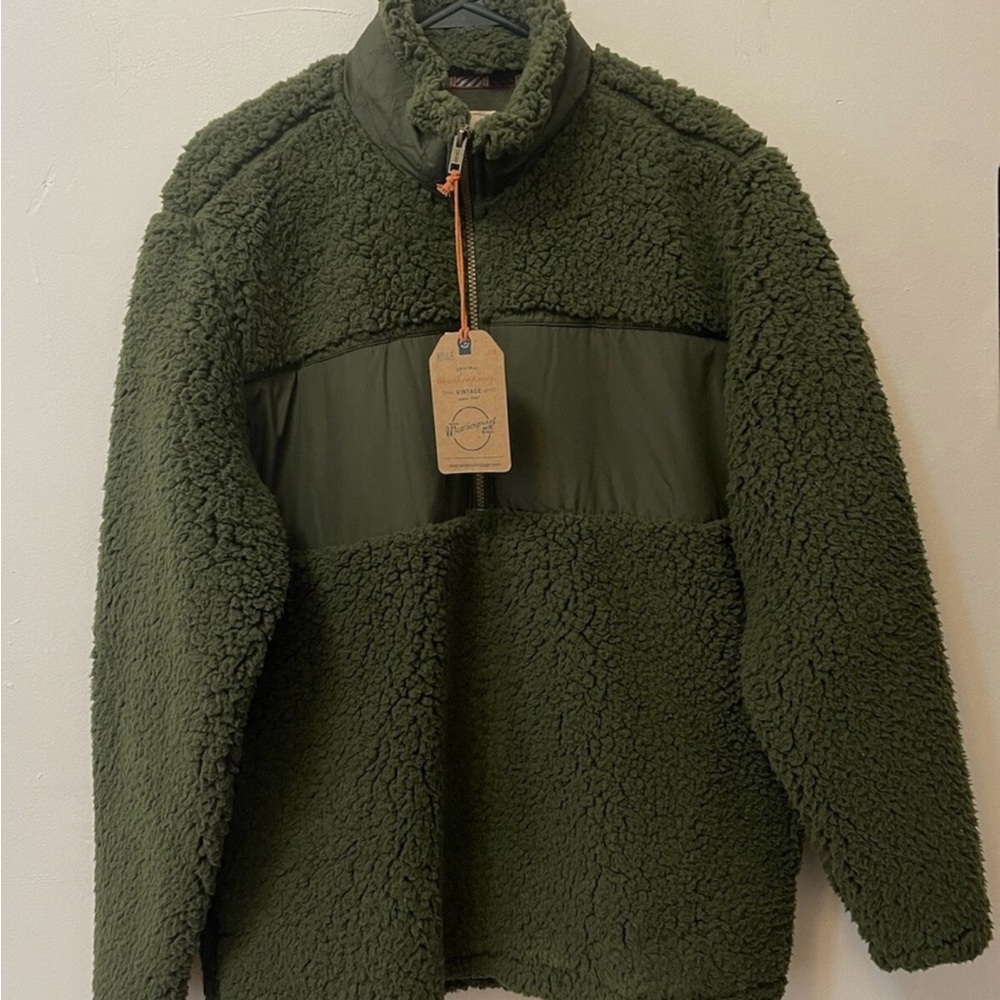 Weatherproof Vintage Deep Green Pullover